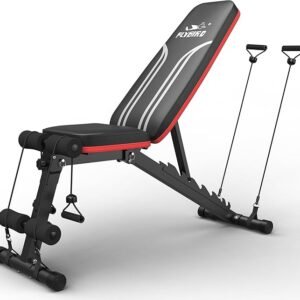 Flybird Adjustable Weight Bench Foldable Black